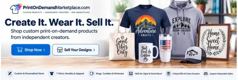Print On Demand Marketplace